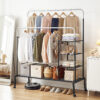 Artiss Clothes Rack Double Rod Airer Rail Coat Stand Hanger Storage Shelf – Nice N Cheap Variety Store Artiss Clothes Rack Double Rod Airer Rail Coat Stand Hanger Storage Shelf Product Image Nice N Cheap Variety Store
