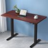 Artiss Standing Desk Motorised Walnut 140Cm Product Image Nice N Cheap Variety Store