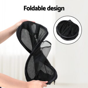Artiss 2X Foldable Laundry Baskets Black – Nice N Cheap Variety Store Foldable Laundry Baskets