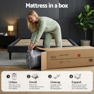 Giselle Bedding 34Cm Double Hybrid Mattress – Nice N Cheap Variety Store Double Hybrid Mattress