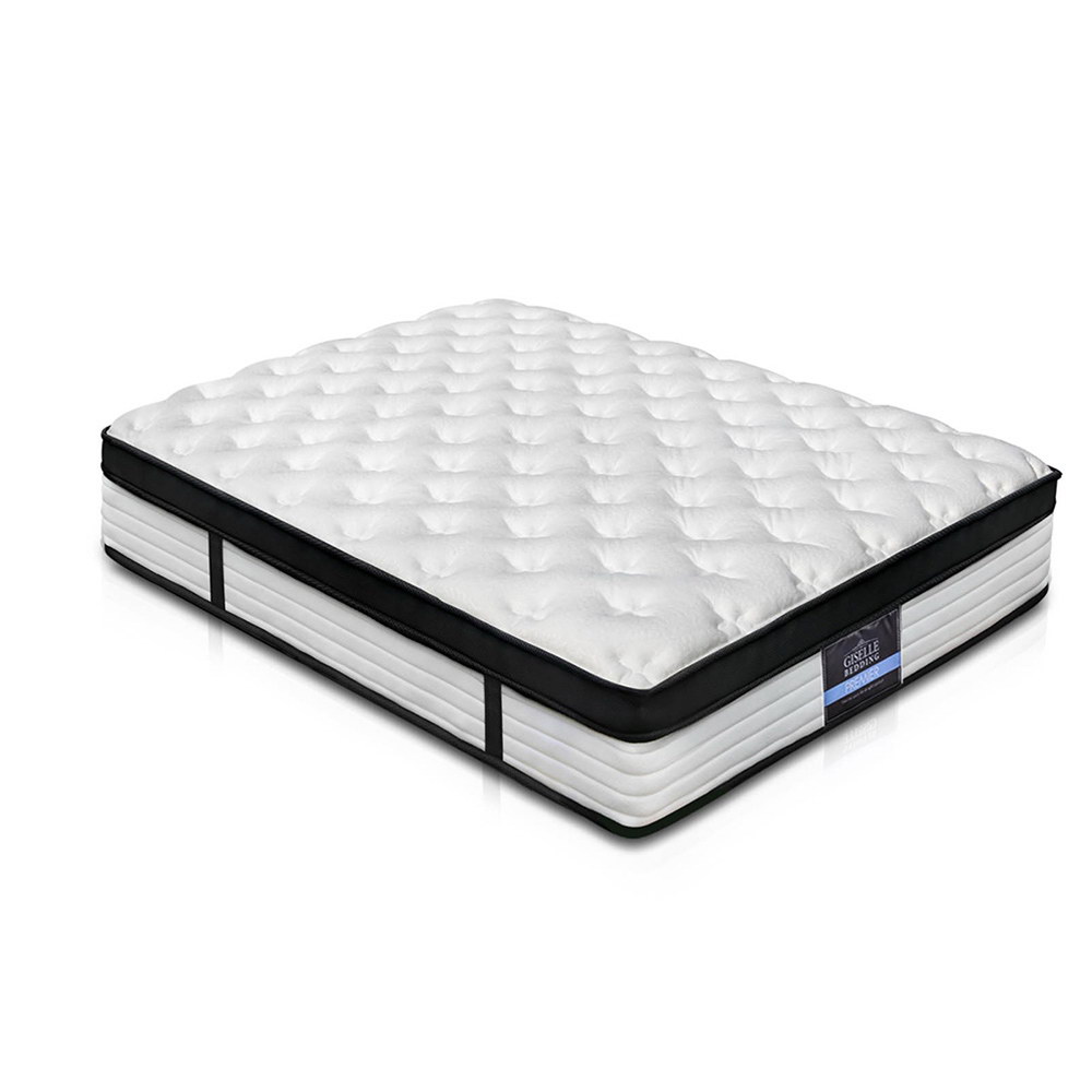Giselle Bedding 31Cm Euro Top Double Mattress – Nice N Cheap Variety Store Double Euro Top Mattress