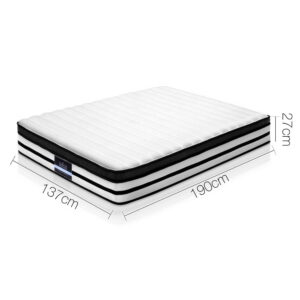 Giselle Bedding 27Cm Mattress Euro Top Double - Image 3