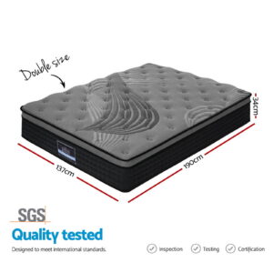 Giselle Bedding 34Cm Mattress Bamboo Cover Double - Image 2