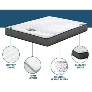Giselle Bedding 16Cm Bonnell Spring Double Mattress – Nice N Cheap Variety Store Double Mattress