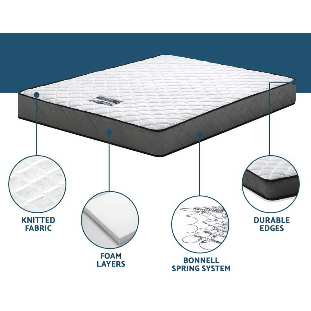 Giselle Bedding 16Cm Bonnell Spring Double Mattress – Nice N Cheap Variety Store Double Mattress