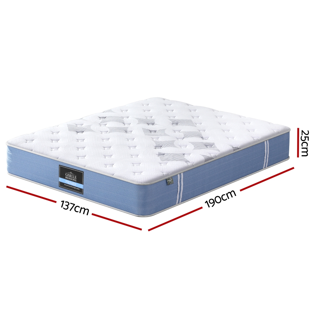 Giselle Double Bed Pocket Spring Mattress 25Cm – Nice N Cheap Variety Store Double Bed Pocket Spring Mattress