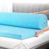 Giselle Bedding Memory Foam Mattress Topper Ventilated Cool Gel 8Cm Single Product Image Nice N Cheap Variety Store