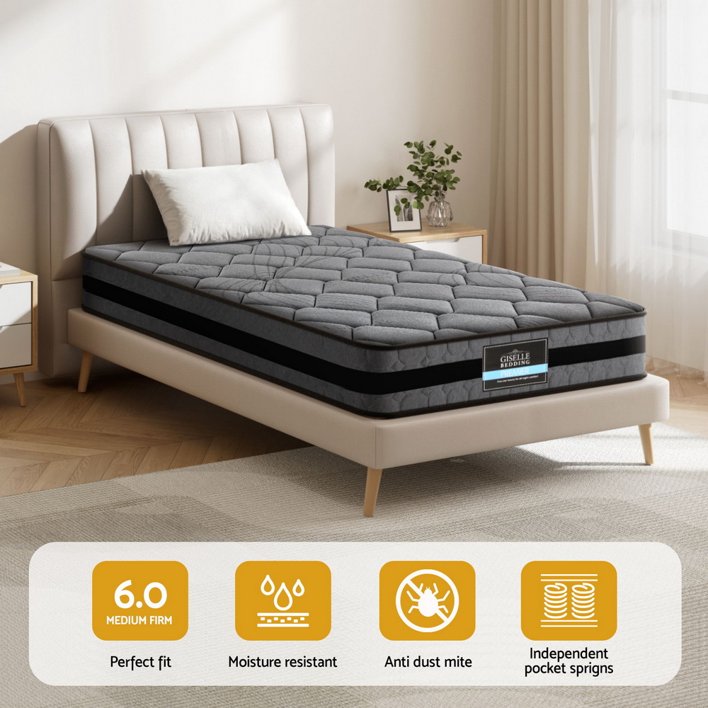 Giselle Bedding King Single Mattress | Medium Firm – Nice N Cheap Variety Store King Single Mattress
