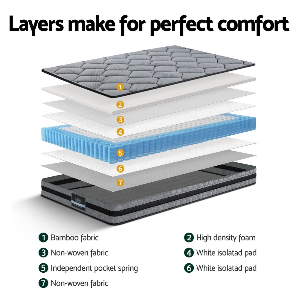 Giselle Bedding King Single Mattress | Medium Firm – Nice N Cheap Variety Store King Single Mattress