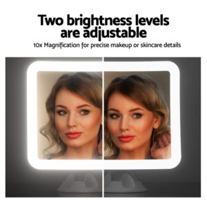 Embellir Makeup Mirror 10X Magnification Led Light Adjustable Rotation Cordless Suction Cup – Nice N Cheap Variety Store Embellir Makeup Mirror 10X Magnification Led Light Adjustable Rotation Cordless Suction Cup - Image 4