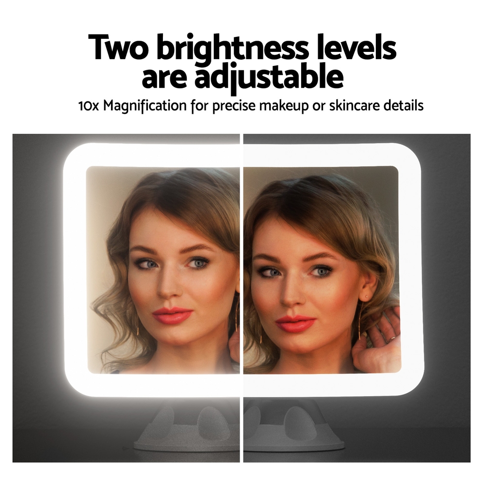 Embellir Makeup Mirror 10X Magnification Led Light Adjustable Rotation Cordless Suction Cup – Nice N Cheap Variety Store Embellir Makeup Mirror 10X Magnification Led Light Adjustable Rotation Cordless Suction Cup - Image 4