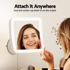Embellir Makeup Mirror 10X Magnification Led Light Adjustable Rotation Cordless Suction Cup – Nice N Cheap Variety Store Embellir Makeup Mirror 10X Magnification Led Light Adjustable Rotation Cordless Suction Cup - Image 5