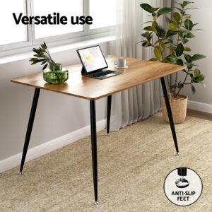 Artiss 4 Seater Dining Table - Wooden &Amp; Rectangular – Nice N Cheap Variety Store 4 Seater Dining Table