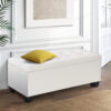 Artiss White Leather Storage Ottoman 97Cm – Nice N Cheap Variety Store White Leather Storage Ottoman