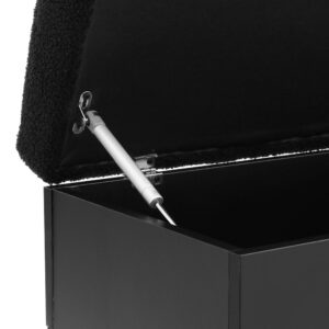 Artiss Boucle Storage Ottoman 110Cm With Shelf – Nice N Cheap Variety Store Boucle Storage Ottoman