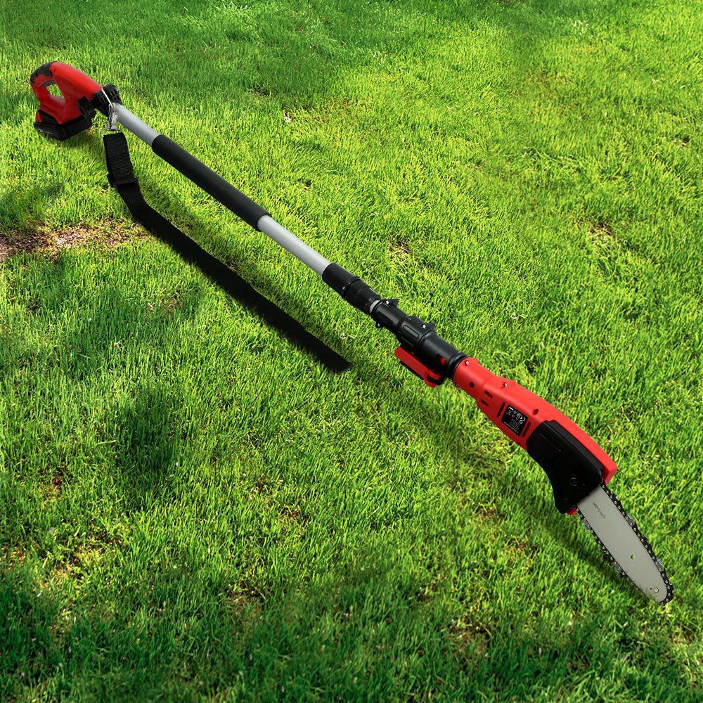 Giantz Chainsaw Cordless Pole Chain Saw 20V 8Inch Pruner Battery 2.7M Long Reach – Nice N Cheap Variety Store Giantz Chainsaw Cordless Pole Chain Saw 20V 8Inch Pruner Battery 2.7M Long Reach