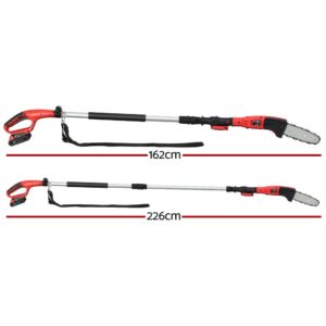Giantz Chainsaw Cordless Pole Chain Saw 20V 8Inch Pruner Battery 2.7M Long Reach – Nice N Cheap Variety Store Giantz Chainsaw Cordless Pole Chain Saw 20V 8Inch Pruner Battery 2.7M Long Reach - Image 2