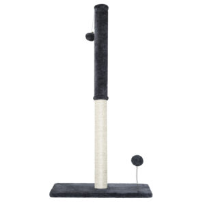I.pet Cat Tree 105Cm Scratching Post Scratcher Tower Condo House Hanging Toys Grey – Nice N Cheap Variety Store I.pet Cat Tree 105Cm Scratching Post Scratcher Tower Condo House Hanging Toys Grey - Image 3