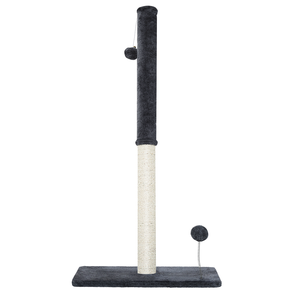 I.pet Cat Tree 105Cm Scratching Post Scratcher Tower Condo House Hanging Toys Grey – Nice N Cheap Variety Store I.pet Cat Tree 105Cm Scratching Post Scratcher Tower Condo House Hanging Toys Grey - Image 3