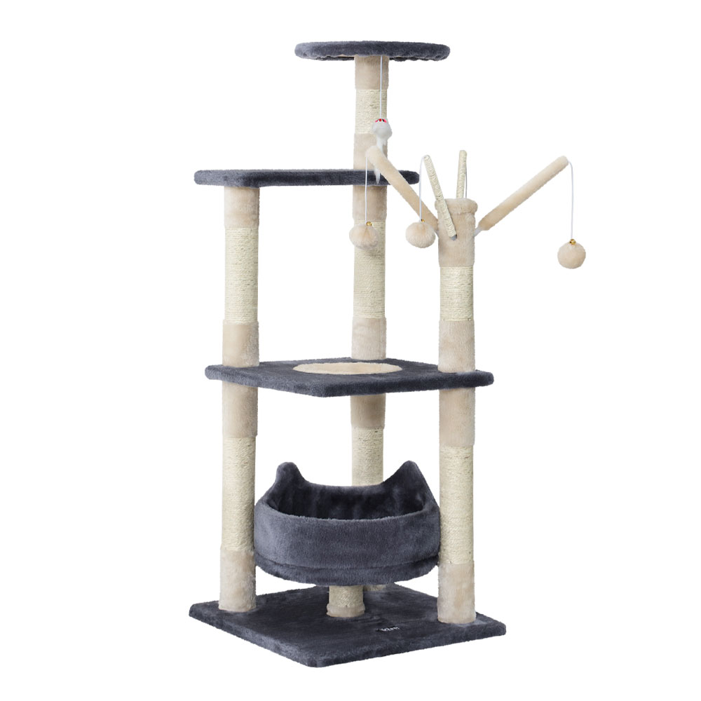 I.pet 110Cm Cat Tree Tower With Scratching Post – Nice N Cheap Variety Store Cat Tree 110Cm