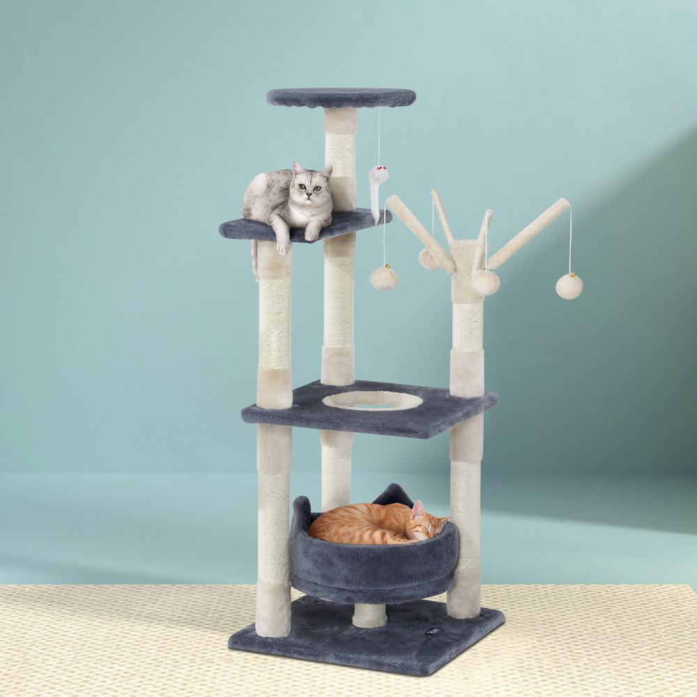 I.pet 110Cm Cat Tree Tower With Scratching Post – Nice N Cheap Variety Store Cat Tree 110Cm