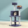 I.pet Cat Tree 126Cm Tower Scratching Post Scratcher Condo Trees House Grey Product Image Nice N Cheap Variety Store