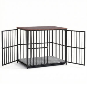 I.pet Large Dog Crate Furniture Black 93Cm – Nice N Cheap Variety Store Large Dog Crate Furniture