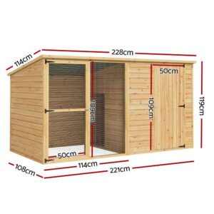 Wooden Dog Kennel