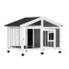 I.pet Large Wooden Dog Kennel House Outdoor Pet Cabin – Nice N Cheap Variety Store Large Wooden Dog Kennel