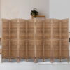 Artiss 8 Panel Room Divider Louver Oak 326X170Cm – Nice N Cheap Variety Store 8 Panel Room Divider