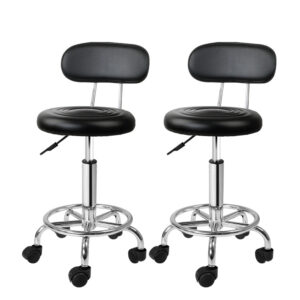 Salon Stool Black