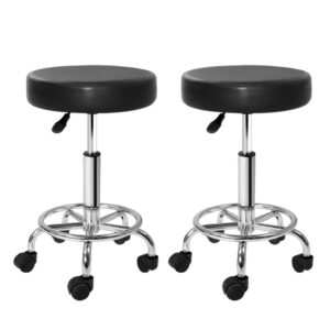 Salon Stool Black