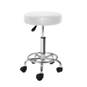 Salon Stool White