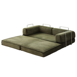 Artiss Folding Sofa Bed Green | Space-Saving Comfort – Nice N Cheap Variety Store Folding Sofa Bed