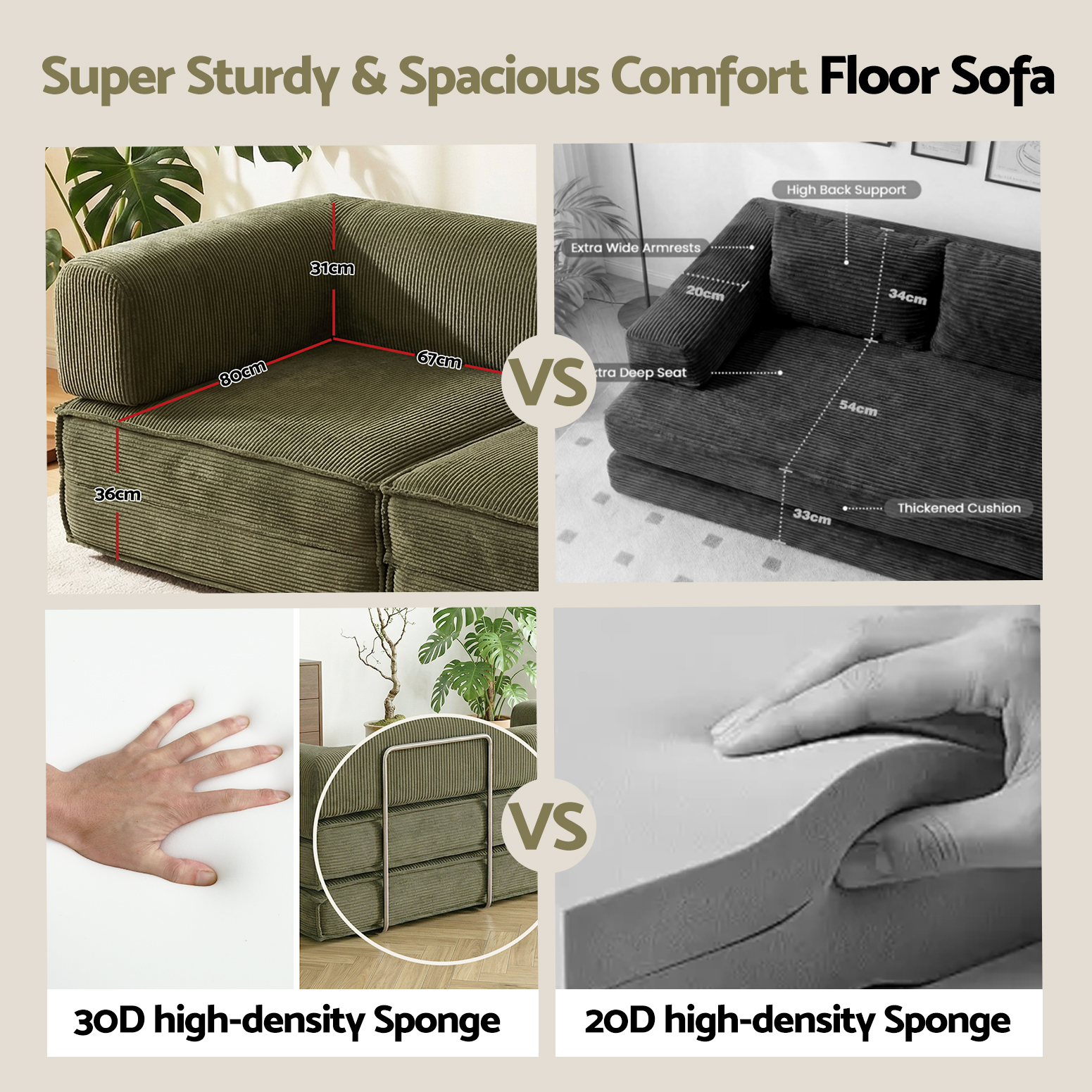 Artiss Folding Sofa Bed Green | Space-Saving Comfort – Nice N Cheap Variety Store Folding Sofa Bed