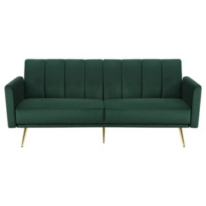 Artiss Velvet Sofa Bed | 3-Seater Adjustable Couch – Nice N Cheap Variety Store Velvet Sofa Bed