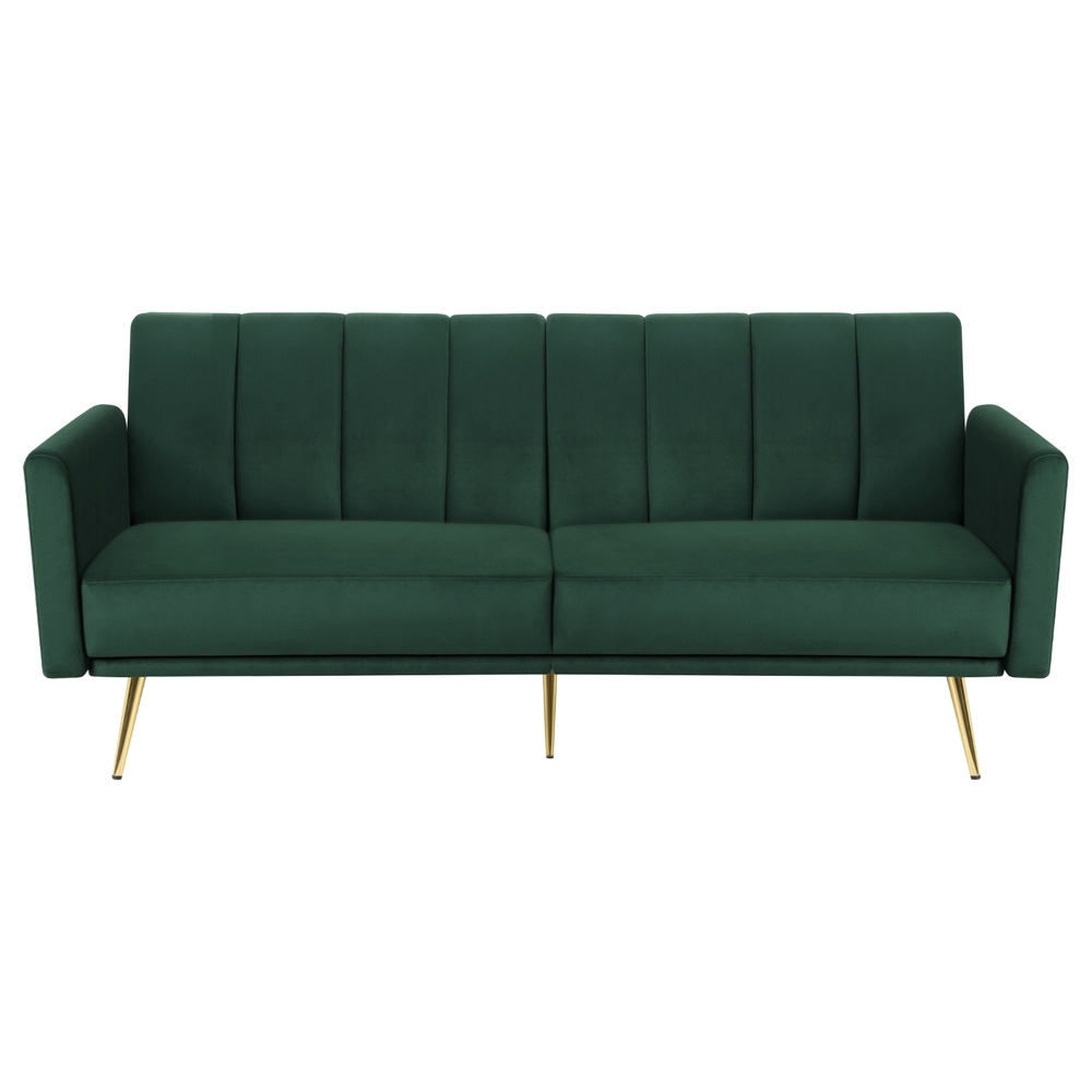 Artiss Velvet Sofa Bed | 3-Seater Adjustable Couch – Nice N Cheap Variety Store Velvet Sofa Bed