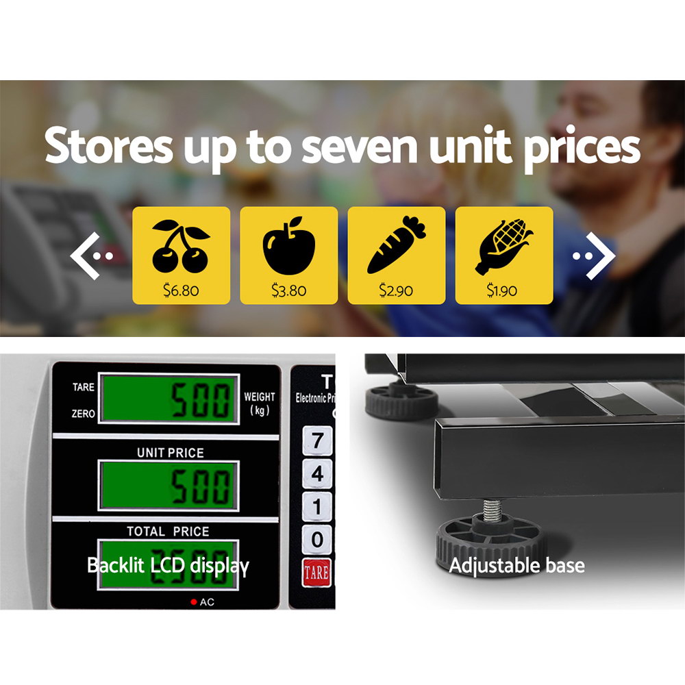 Emajin Platform Scales Digital 300Kg Electronic Scale Counting Lcd – Nice N Cheap Variety Store Emajin Platform Scales Digital 300Kg Electronic Scale Counting Lcd - Image 4