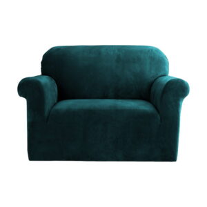 Velvet 1-Seater Sofa Cover