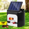 Giantz 8Km Solar Electric Fence Energiser 0.3J – Nice N Cheap Variety Store Solar Electric Fence Energiser