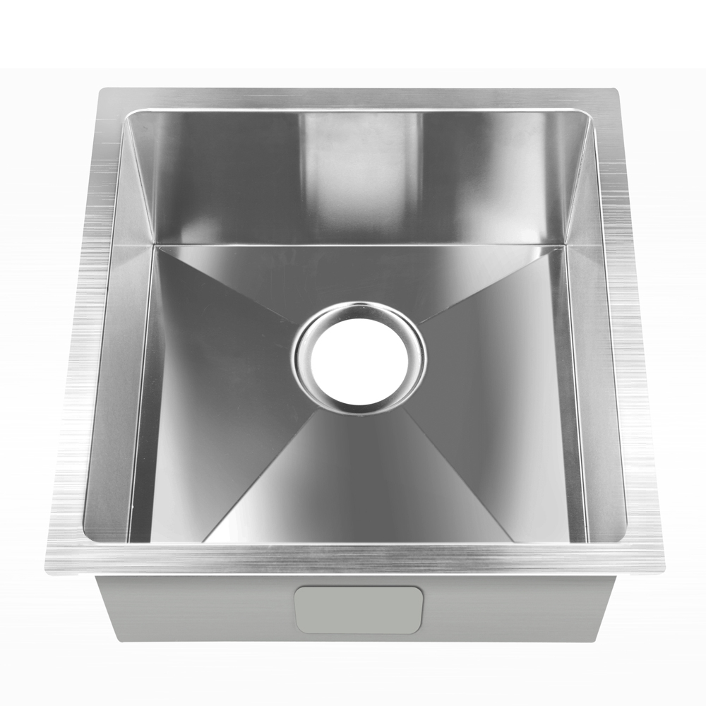 Cefito Kitchen Sink 44X44Cm Stainless Steel Basin Single Bowl Silver – Nice N Cheap Variety Store Cefito Kitchen Sink 44X44Cm Stainless Steel Basin Single Bowl Silver - Image 3