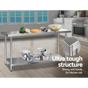 Stainless Steel Kitchen Bench