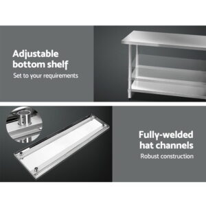 Stainless Steel Kitchen Bench