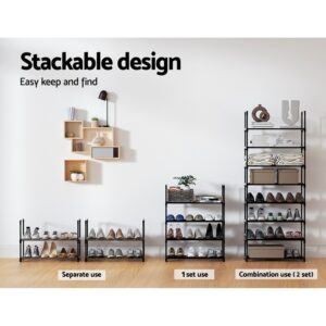 4-Tier Shoe Rack
