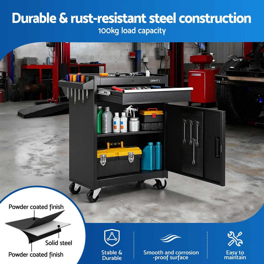 Giantz Tool Chest Trolley Cabinet Rolling Toolbox Garage Storage Tools Organizer – Nice N Cheap Variety Store Giantz Tool Chest Trolley Cabinet Rolling Toolbox Garage Storage Tools Organizer - Image 4