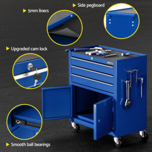 Giantz 3 Drawer Tool Box Cabinet Chest Toolbox Garage Storage Organiser – Nice N Cheap Variety Store Giantz 3 Drawer Tool Box Cabinet Chest Toolbox Garage Storage Organiser - Image 6