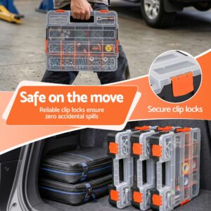 Giantz 3 Pack Tool Box Organizer With Hardware Storage Box For Small Parts – Nice N Cheap Variety Store Giantz 3 Pack Tool Box Organizer With Hardware Storage Box For Small Parts - Image 7