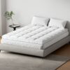 Giselle Bedding 1500Gsm Bamboo Pillowtop Mattress Topper Que – Nice N Cheap Variety Store Bamboo Mattress Topper Queen