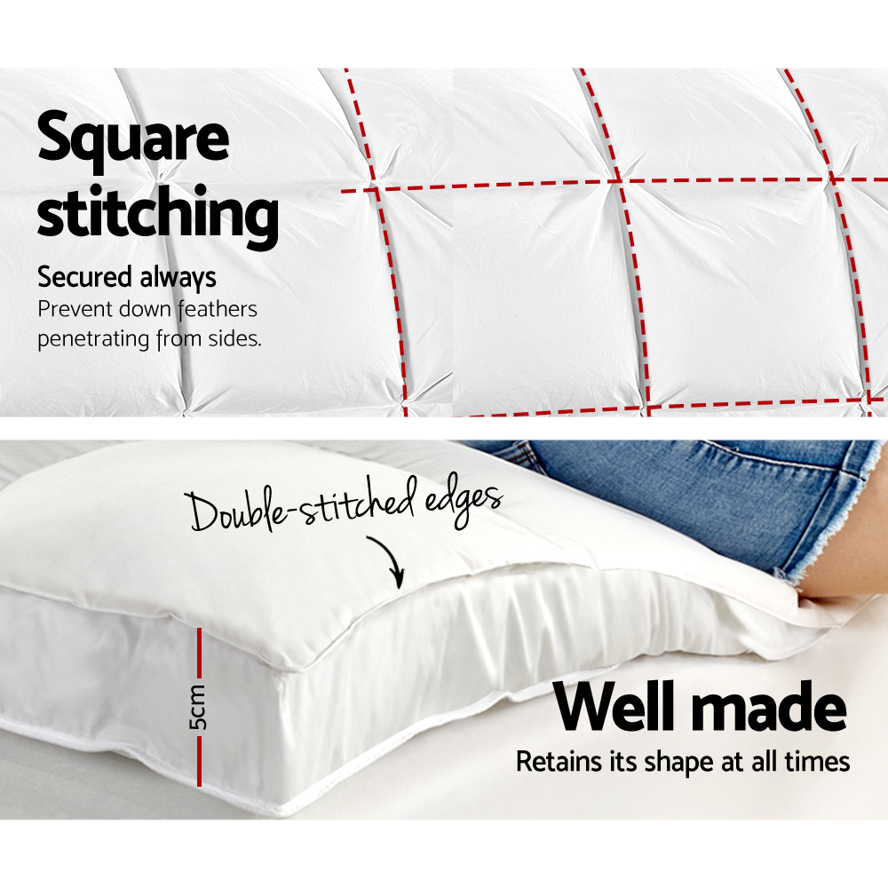 Giselle Bedding Pillowtop Mattress Topper 5Cm Thick Pad For Back Pain Relief Washable Underlay Protector 1000Gsm Microfibre Filling 45Cm Deep Pocket King Single – Nice N Cheap Variety Store Giselle Bedding Pillowtop Mattress Topper 5Cm Thick Pad For Back Pain Relief Washable Underlay Protector 1000Gsm Microfibre Filling 45Cm Deep Pocket King Single - Image 5