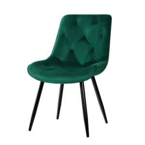 Green Velvet Dining Chairs